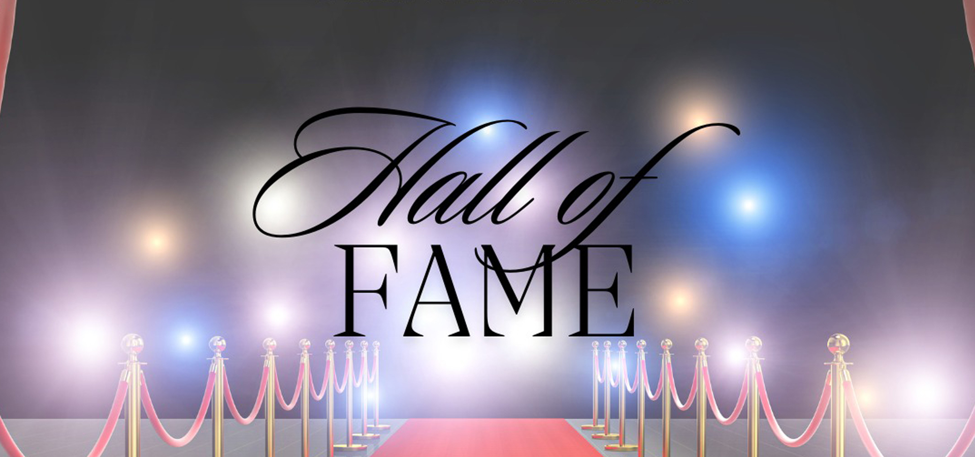 hall of fame banner