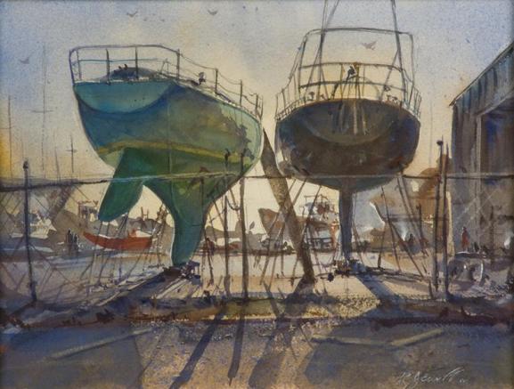Waking up Together, Oxford Boatyard