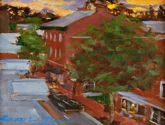 Sunset at Chambers