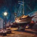 Lana Rak: ‟Night at Oxford Shipyard” 