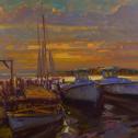 Tim  Bell: ‟Narrows Workboats” Second Place - 2015 ($2000)
