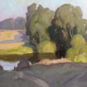 Eric Bowman:  ̏Talbot County Landscape˝. Second Place, 2012, sponsored by the Academy Art Museum