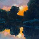 Allen Brockbank: ‟Creekside Sunset” 