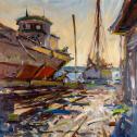 Kyle Buckland: ‟Morning in the Boatyard” 