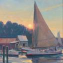 Leonard Mizerek, F, ASMA: ‟Harbor Sunset” 