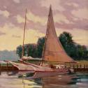 Leonard Mizerek, F, ASMA: ‟Dawn at Dogwood Harbor” 