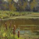 Roger Dale Brown, OPA:  ̏Cattails and Lillies˝. 