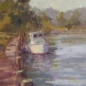 Jerry Smith:  ̏Dockside at the Point˝. 