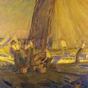Tim  Bell: ‟A Good Haul” Artists&#039; Choice Award, Best Marine Award, Sponsored by the Chesapeake Bay Maritime Museum