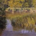 Roger Dale Brown, OPA: ‟Polly's Pond at Sunset” 