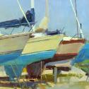 Robert Thoren:  ̏Tilghman Island Boat Yard˝. 