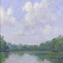 Will Williams:  ̏Clouds over Papermill Pond˝. 