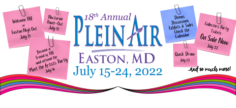 Plein Air Easton July 15-24